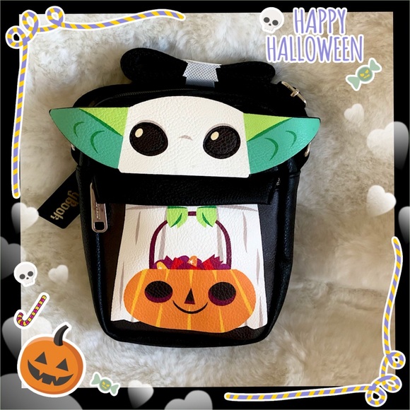 Disney Handbags - Disney Star Wars Baby Yoda Halloween Trick or Treat Crossbody NWT